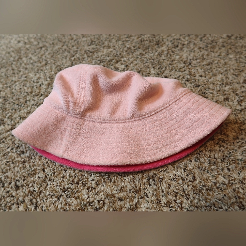 Dual-Tone Powder Pink Bucket Hat